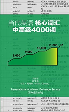 Read online Core Vocabulary of English：4,000 Upper-intermediate Words - Guoping Feng | ePub