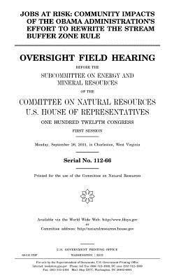 Read online Jobs at Risk: Community Impacts of the Obama Administration's Effort to Rewrite the Stream Buffer Zone Rule: Oversight Field Hearing Before the Subcommittee on Energy and Mineral Resources of the Committee on Natural Resources, U.S. House of Representa - U.S. Congress file in ePub