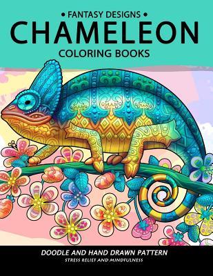 Read online Chameleon Coloring Book: Stress-Relief Coloring Book for Grown-Ups - Balloon Publishing file in ePub