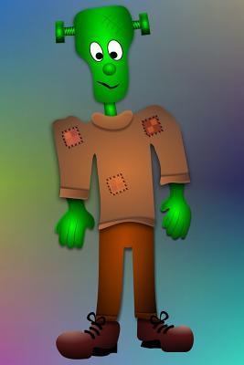 Download Journal: Frankenstein Monster Cover - Lined Notebook - Composition Book - 6 X 9 Ruled Paper - 100 Pages - NOT A BOOK | PDF