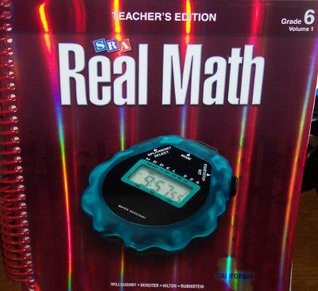 Read online SRA Real Math California Teacher's Edition Grade 6 Volume 1 - Willoughby | PDF