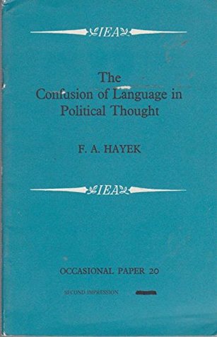 Download The Confusion of Language in Political Thought - Friedrich A. Hayek file in ePub