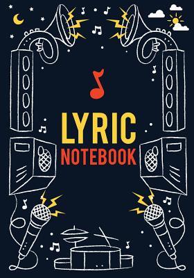 Read online Lyric Notebook: Music Party Doodles - Music Journal for Writing - Lyric Lined and Ruled with Inspiration Note 7x10 with 108 Pages - The Master Songwriting and Lyrics file in ePub
